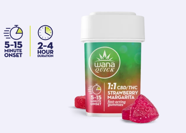 Quick Strawberry Margarita 1:1 100mg 10 Pk